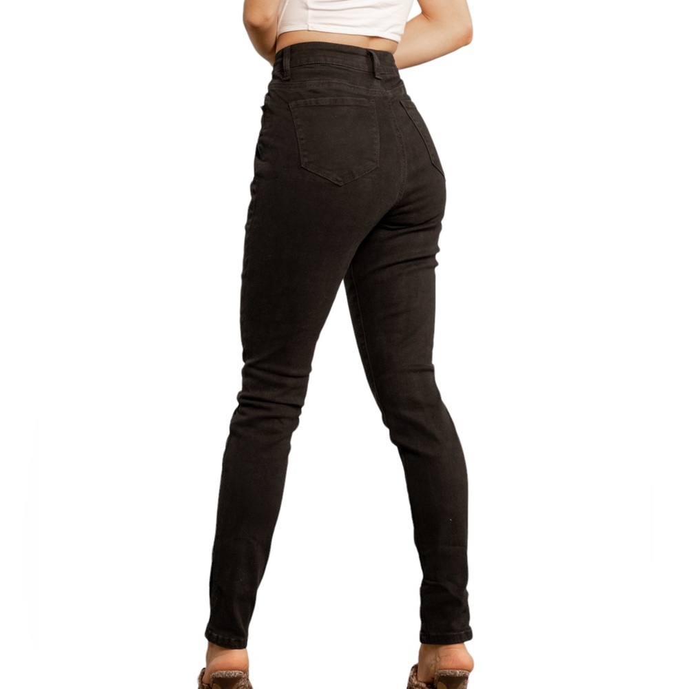 Black Denim Jean Pants